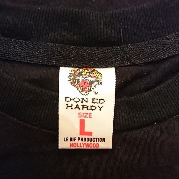  Ed * Hardy - короткий рукав футболка L