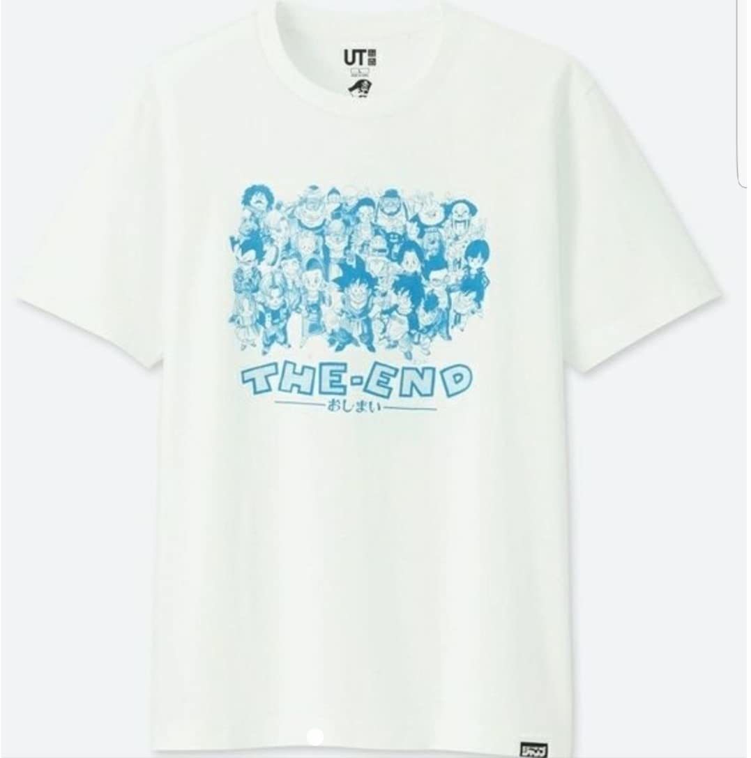 美品 UNIQLO UT ユニクロ × 週刊少年ジャンプ ドラゴンボール THE-END 半袖Tシャツ M 白_画像1