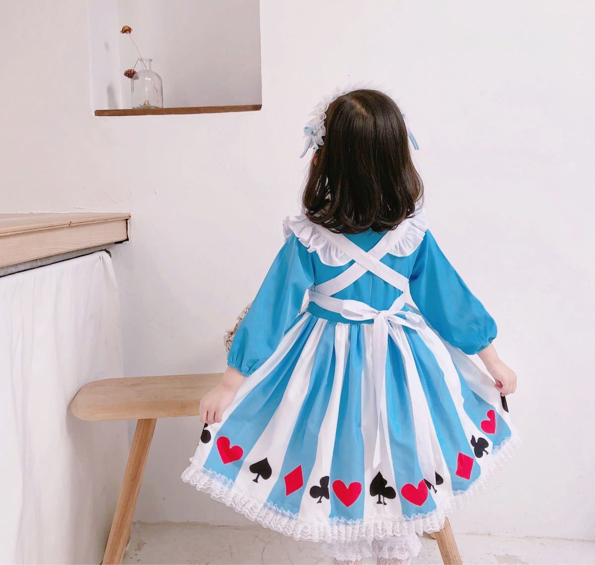 Paypayフリマ アリス ドレス 不思議の国 ワンピース 子供服