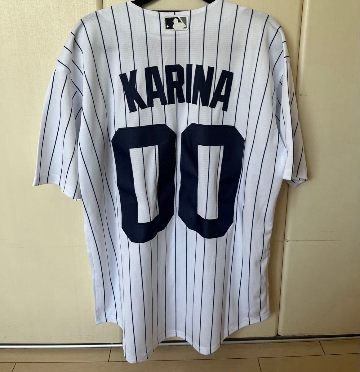 ユニフォーム×エスパ KARINA aespa エスパ 野球 ユニフォーム KARINA カリナ 00 背番号 T