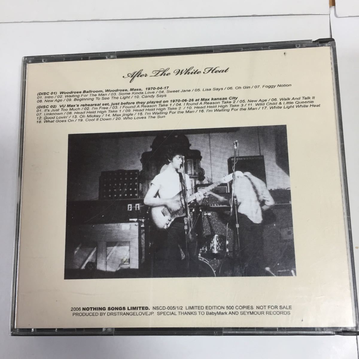 2枚組 The Velvet Underground ヴェルヴェット・アンダーグラウンド After The White Heat 500枚限定 非売品 SEYMOUR RECORDS Sweet Jane