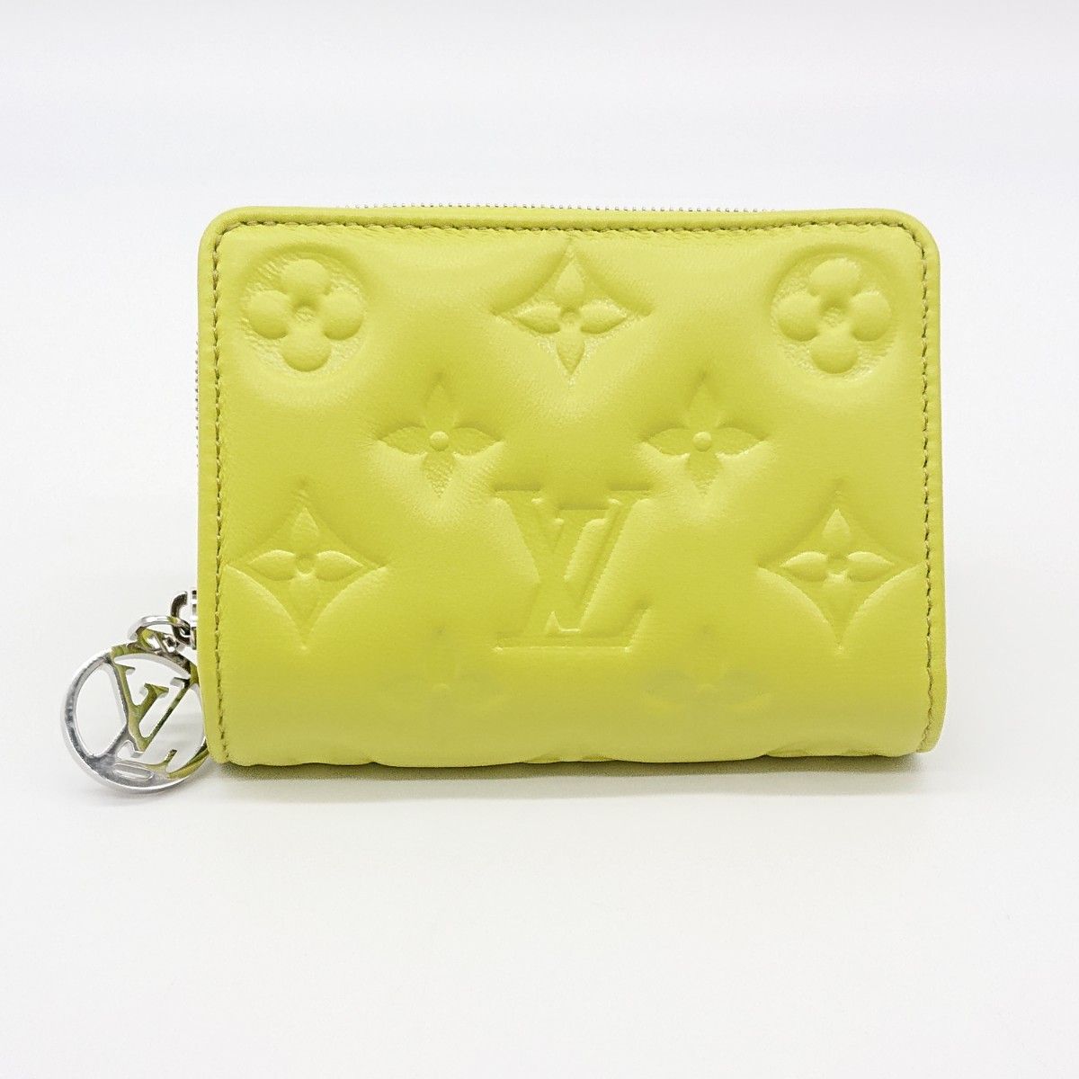 LOUIS VUITTON ポルトフォイユ ルー ギンコイエロー 極美品】LOUIS VUITTON ポルトフォイユ ルー イエロー エンボス