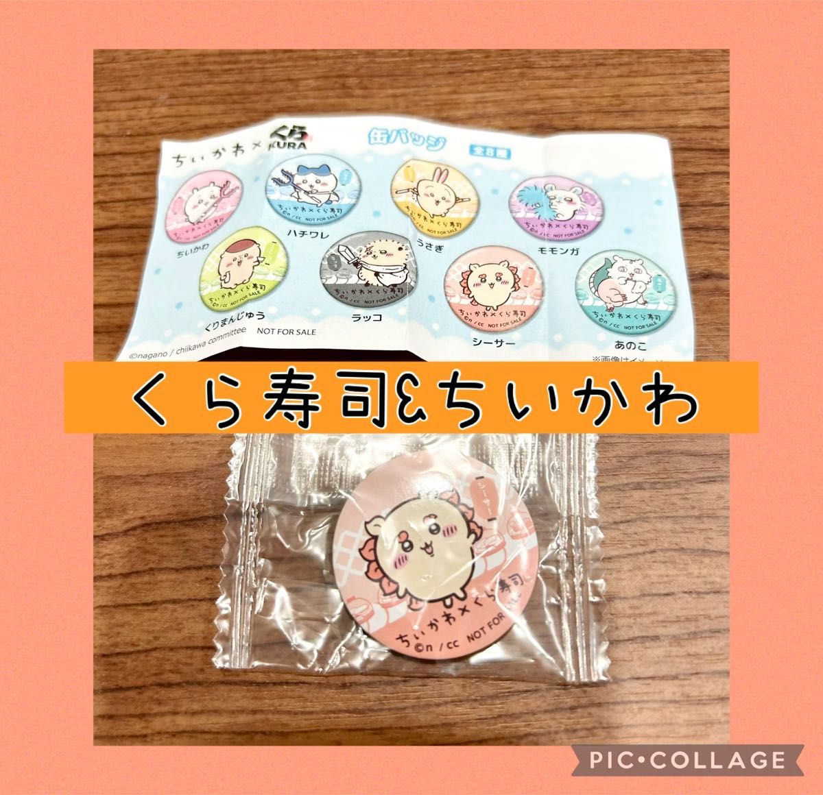 くら寿司 ビッくらポン シーサー缶バッジ
