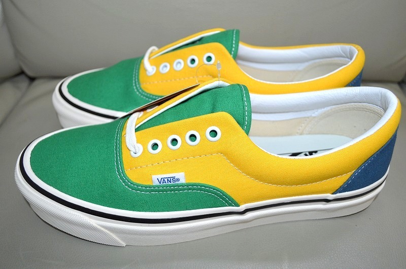 新品未使用 VANS バンズ ERA 95 DX エラ VN0A2RR1VY9 (Anaheim Factory) OG Emerald/OG Yellow/OG Navy US8.5 26.5センチ 送料無料_画像4