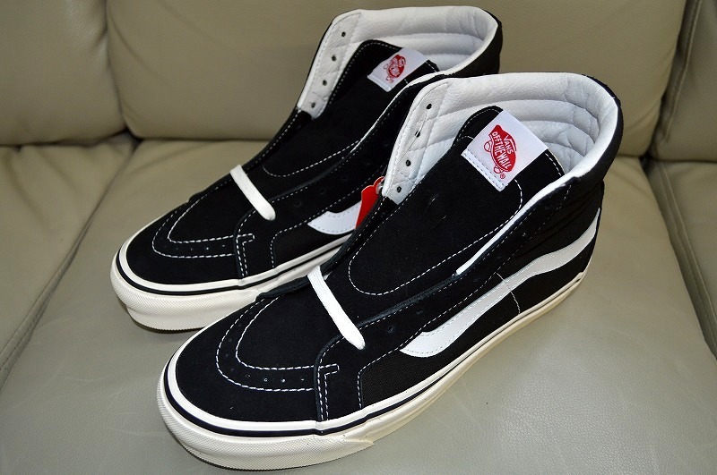 新品未使用 VANS バンズ SK8-HI 38 DX スケートハイ38DX ブラック Anaheim Factory Collection ULTRACUSH US8.5 26.5センチ_画像2