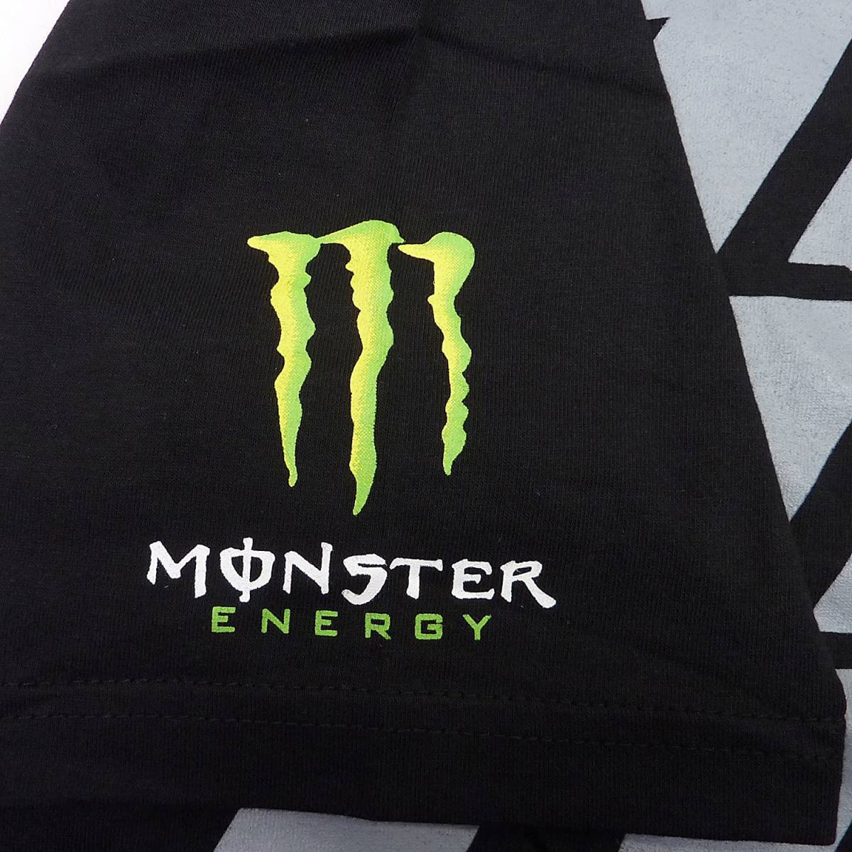 MONSTER ENERGY モンスターエナジー プリントTシャツ（ブラック） (XL) 【並行輸入品】_画像4
