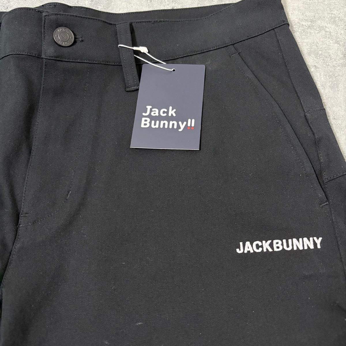 【新品】ジャックバニー 2wayハーフパンツ LLサイズ ブラック 新品】ジャックバニー 2wayハーフパンツ Lサイズ ブラック