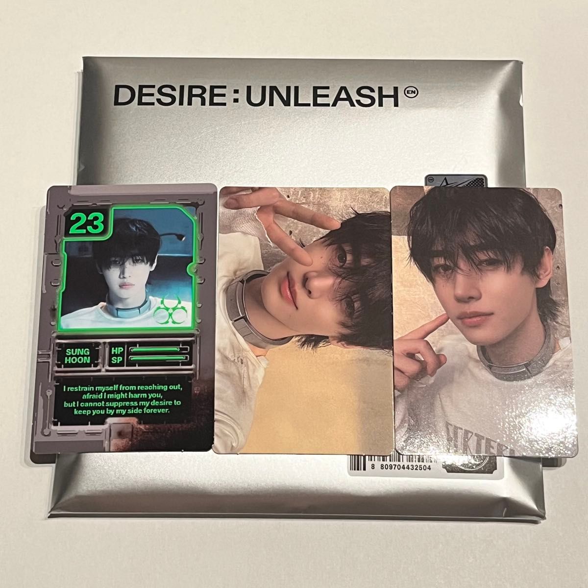 ENHYPEN DESIRE UNLEASH ソンフンセット ENHYPEN DESIRE UNLEASH ENGENE ver ソンフン コンプセット
