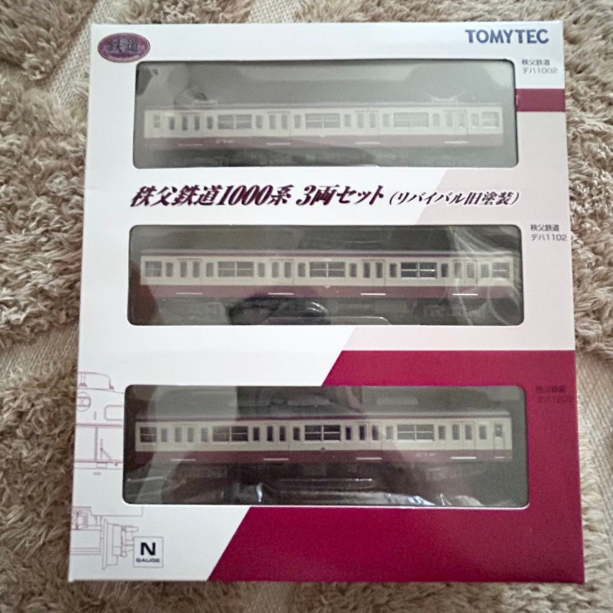 TOMYTEC 鉄道コレクション 秩父鉄道 1000系3両セット(リバイバル) 未使用品 TOMYTEC 鉄道コレクション 秩父鉄道1000系 3両セット