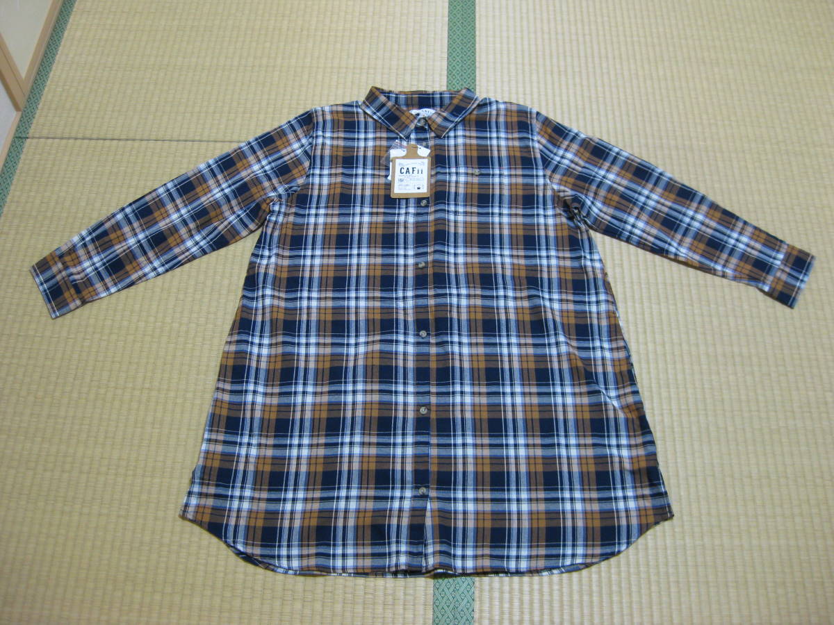 474円 正規店仕入れの Cafii カーフィ しまむら チュニック ロングシャツ ジャケット ワンピース 4l 長袖 茶 紺系 バスト107 115 身長154 162 474円 正規店仕入れの Cafii カーフィ しまむら チュニック ロングシャツ ジャケット ワンピース 4l 長袖 茶 紺系 バスト107 115 身長154 162