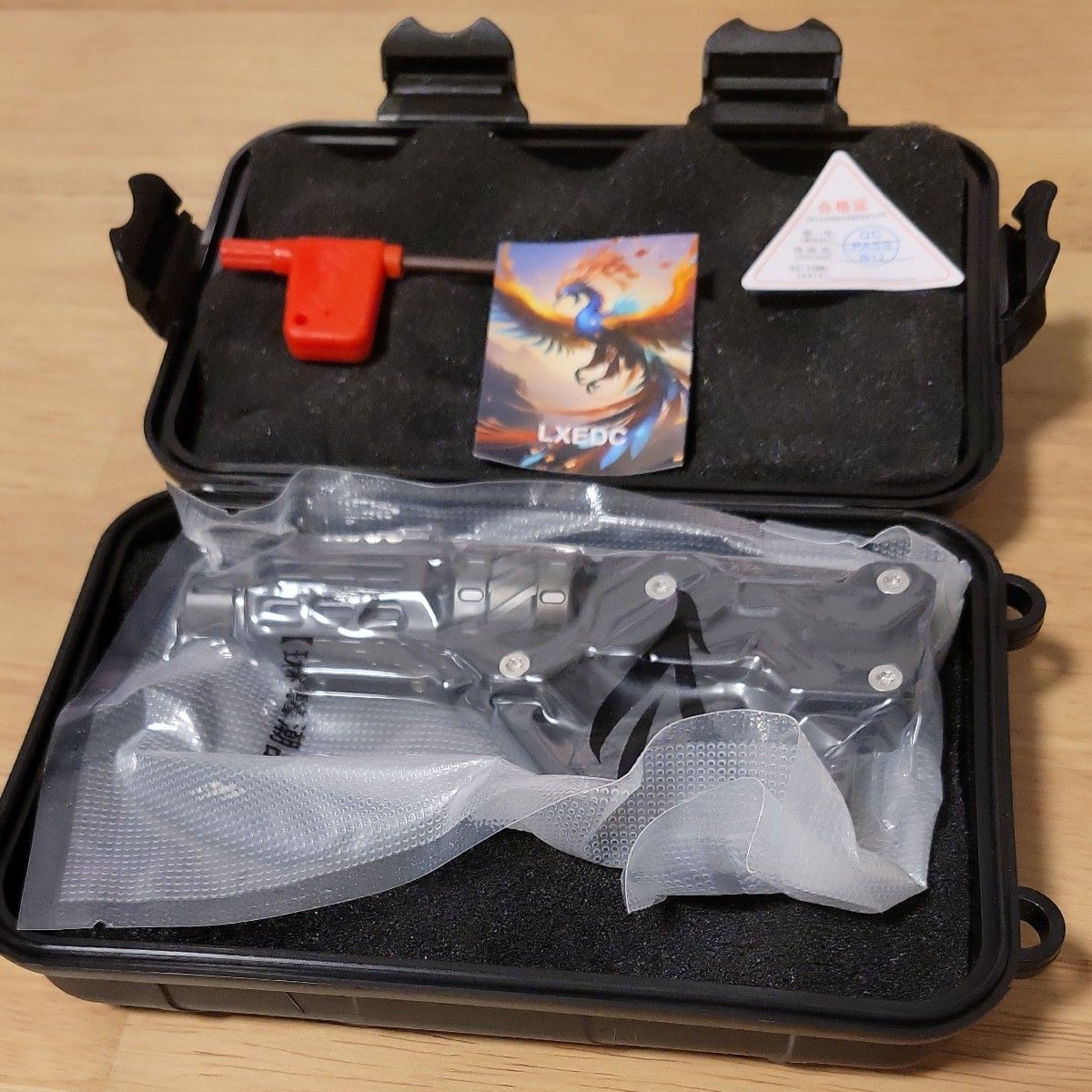 QT-3000 銃型 金属製 フィジェットトイ ブラック QT-3000 銃型 金属製 フィジェットトイ ブラック(QT-3000