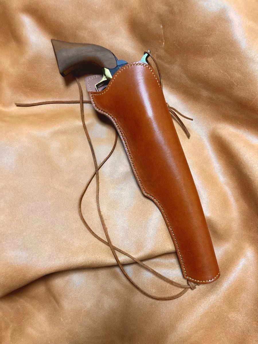 コルト M1847 ウォーカー用右利きレザーホルスター No.737 コルト M1847 ウォーカー用右利きレザーホルスター No 737