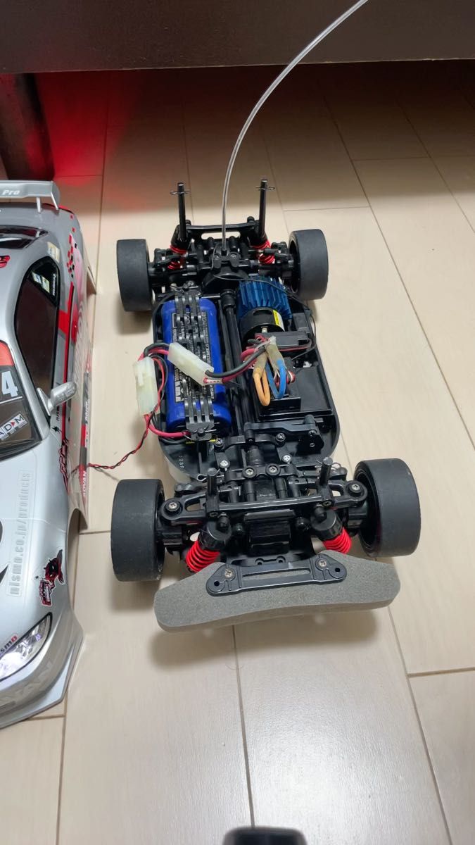 タミヤ TNS エンジン ドリフト仕様 中古 タミヤ TNS エンジンカー ドリフト仕様 ノーマル 中古 2台