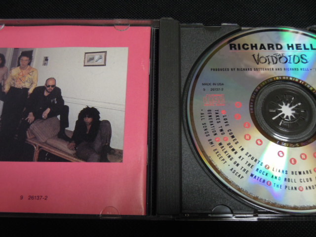 RICHARD HELL & THE VOIDOIDS / CD / BLANK GENERATION / リチャード・ヘル ブランク・ジェネレーション_画像3