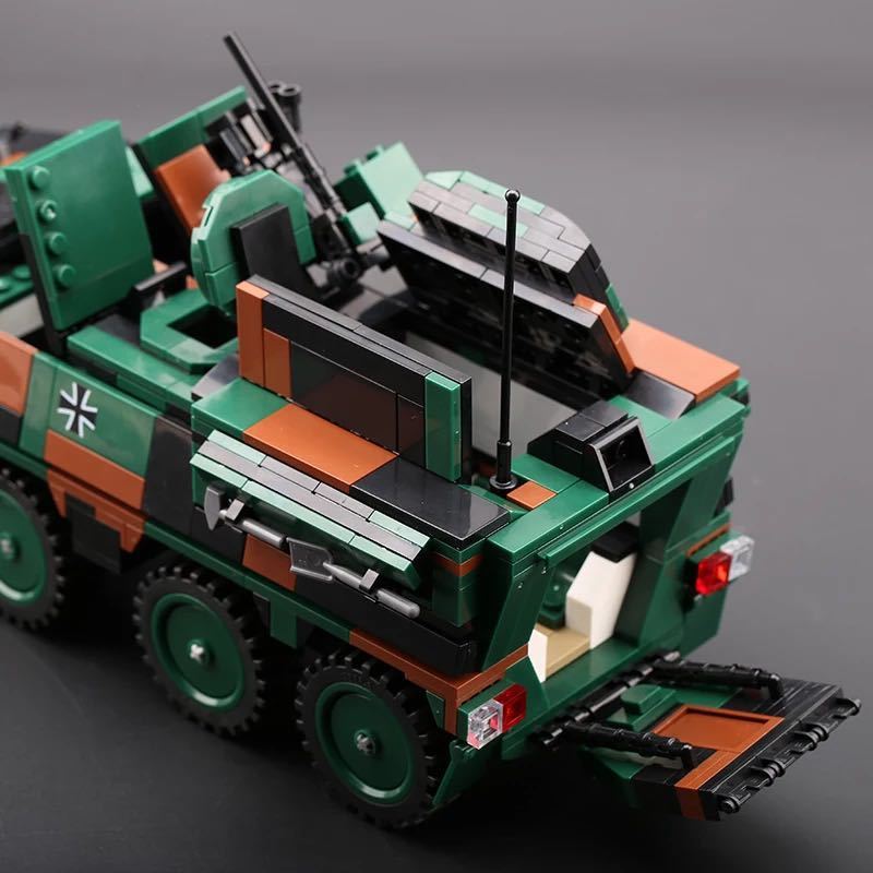 LEGO互換　ボクサー装輪装甲車　ドイツ軍_画像6