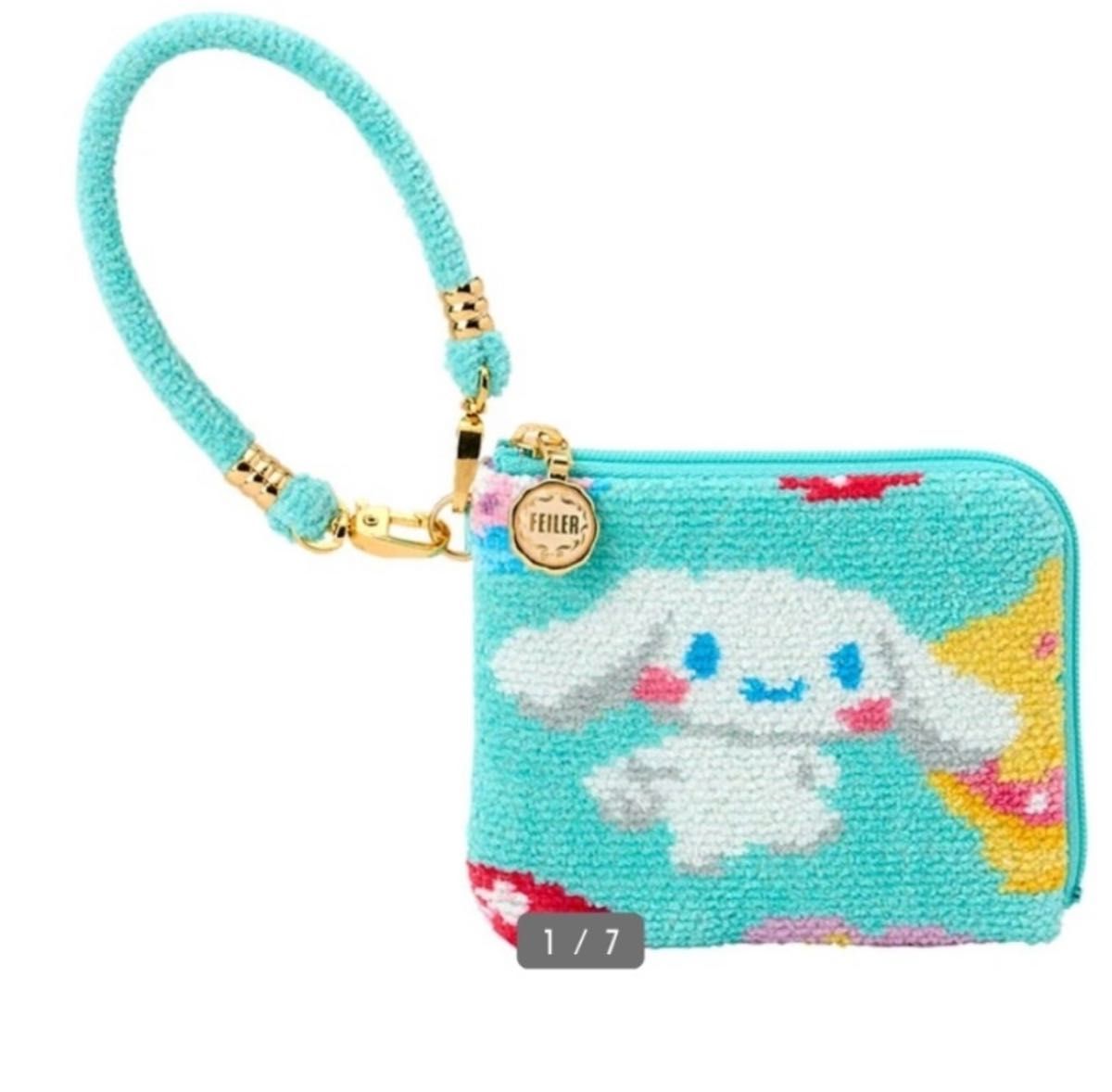 ⭐️未開封⭐️サンリオ フェイラー シナモロール マカロン ポーチ 新品未使用・未開封 フェイラー サンリオ シナモロール サイド