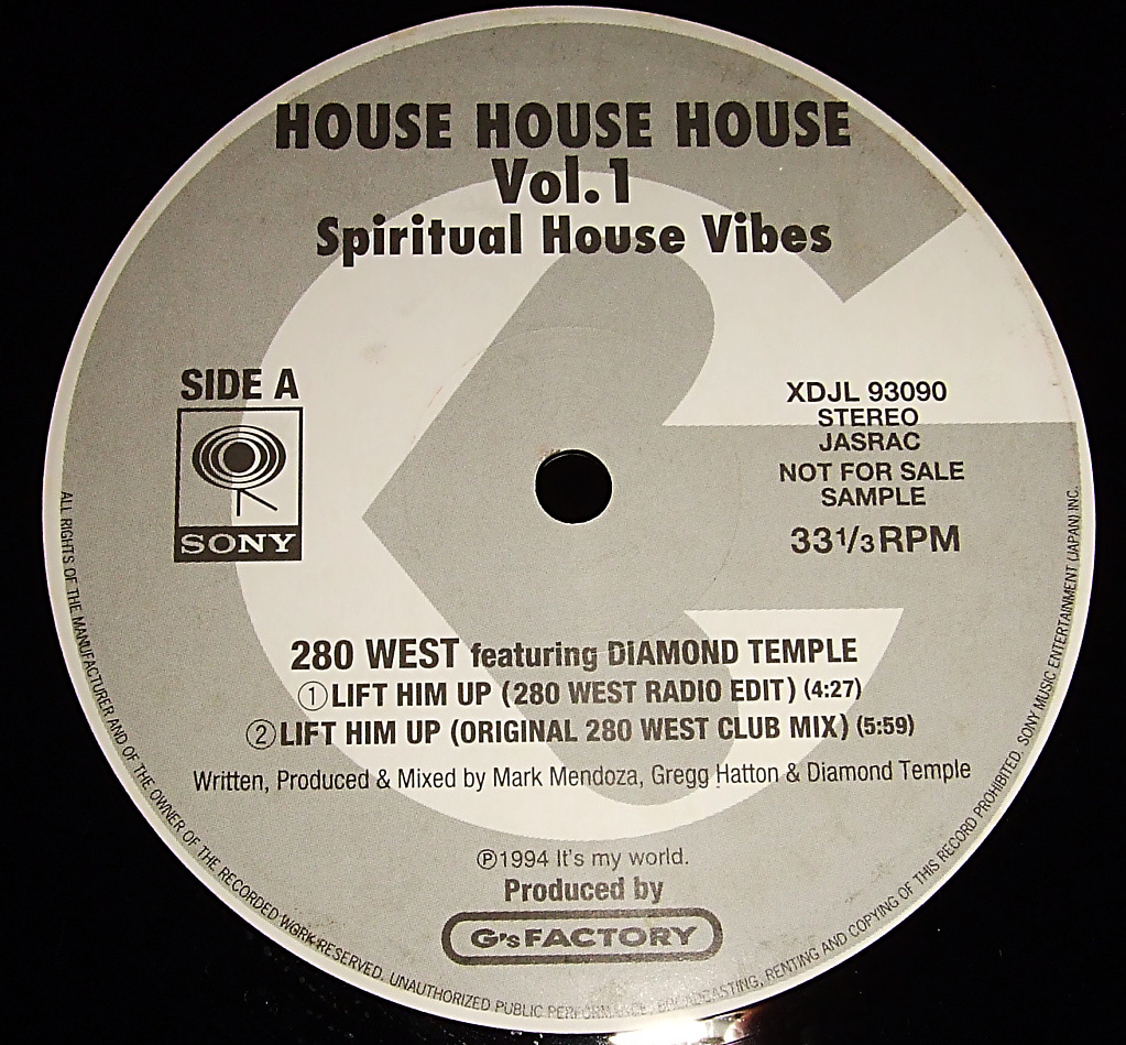 d*tab House House House Vol.1 Spirityal House Vibes['94 House]_画像1