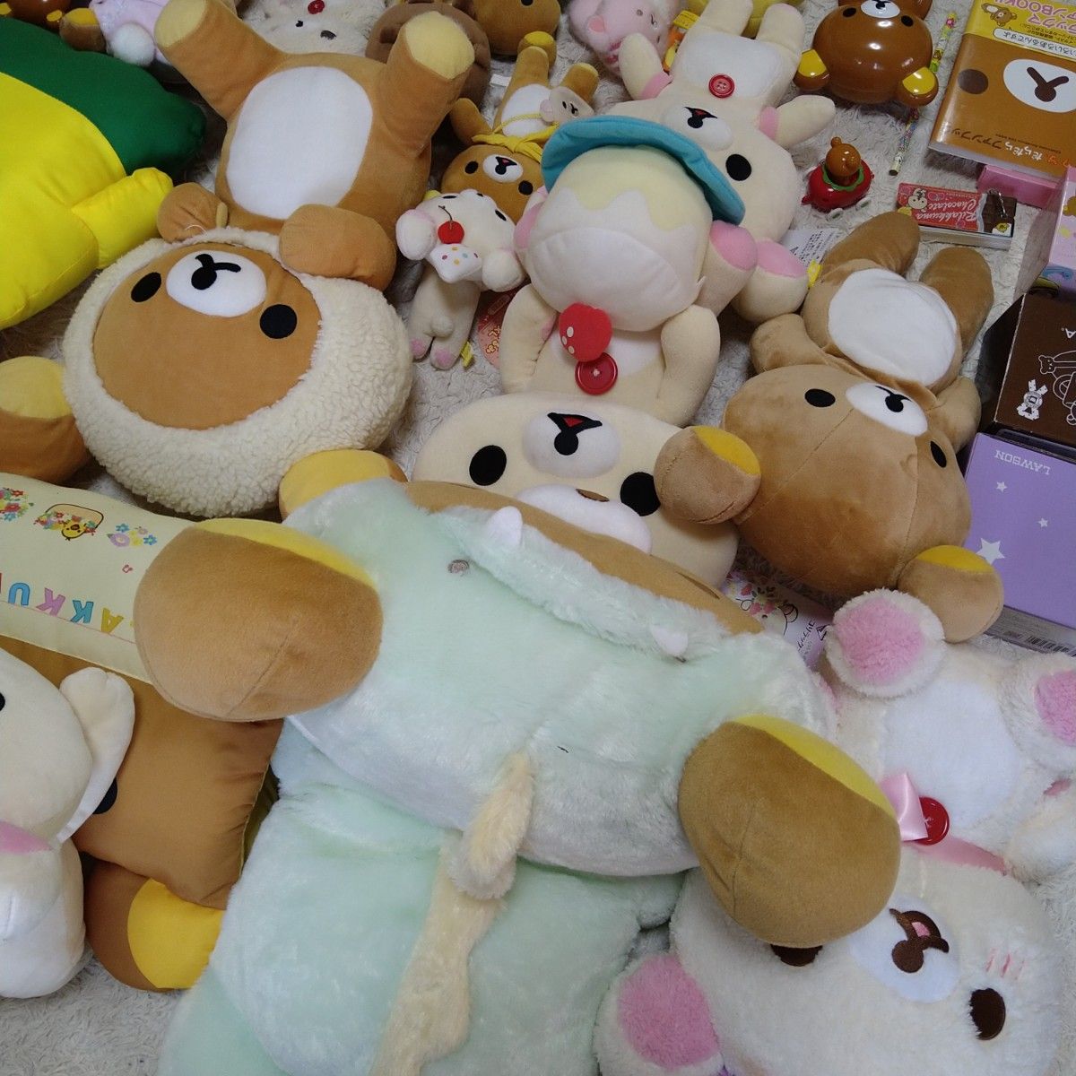③ まとめ売り リラックマ ぬいぐるみセット サンエックス リラックマ ぬいぐるみ グッズセット まとめ売り