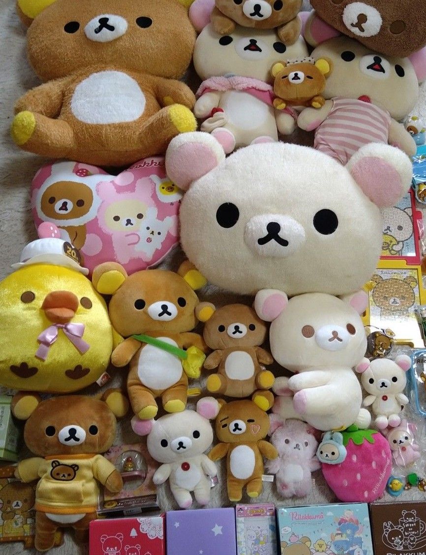【大量まとめ売り】リラックマ ぬいぐるみ&グッズセット タグ付き・レアあり サンエックス リラックマ ぬいぐるみ グッズセット 大量まとめ