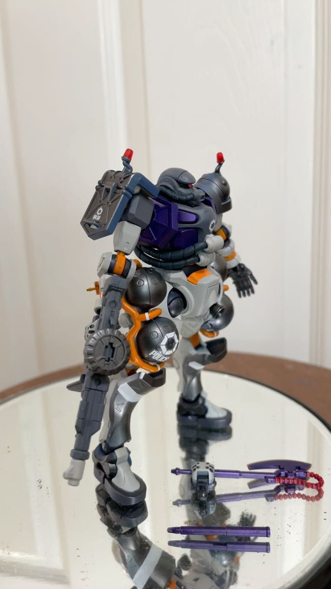 完成品 塗装済 ポリスザク 軍警ザク HG ガンプラ