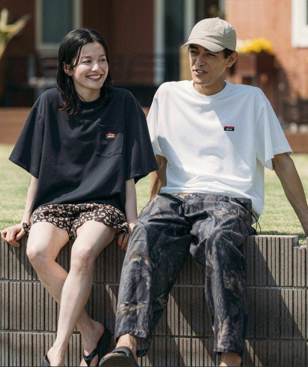 ナンガ フリークスストア別注 スピンドル ポケットT ブラック XL 新品 ナンガ フリークスストア別注 スピンドル ポケットTシャツ