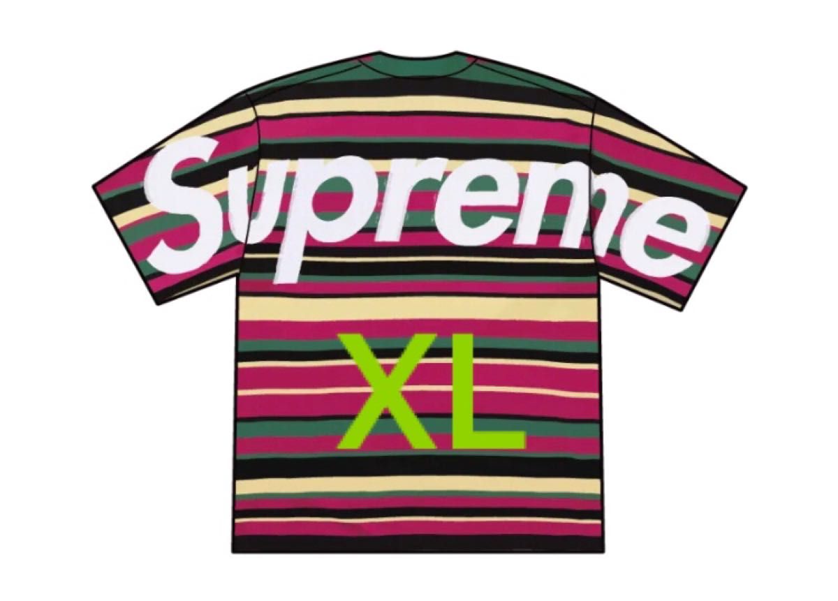 【Supreme】 Intarsia S/S Top Stripe - 25SS Supreme Intarsia S/S Top