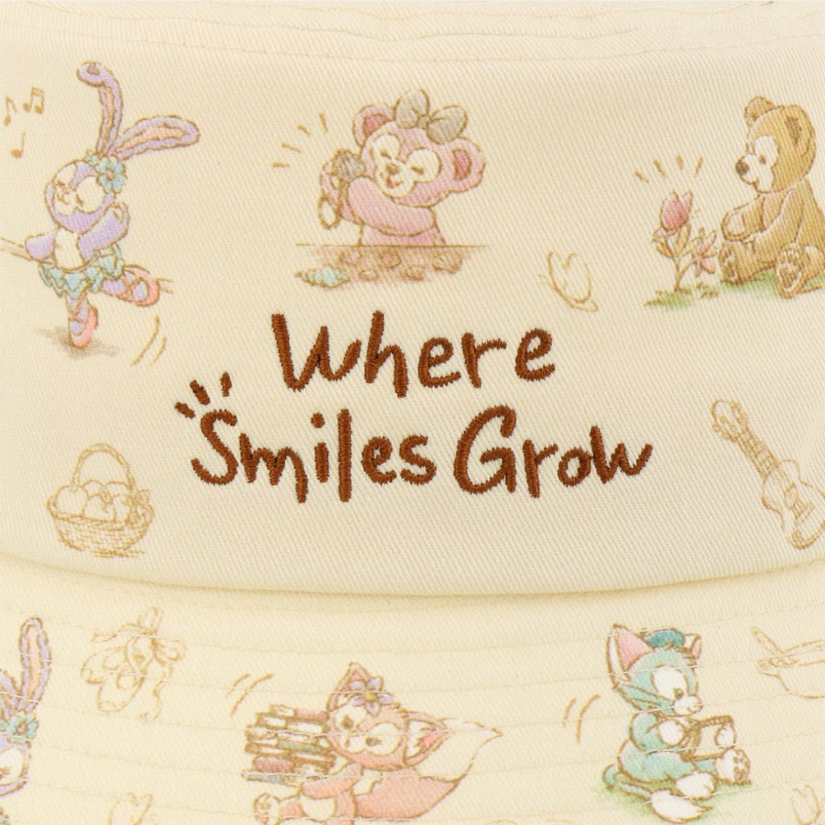 Where Smiles Grow ダッフィー&フレンズ ハット 新品タグ付き 東京ディズニーシー ダッフィーフレンズ ハット