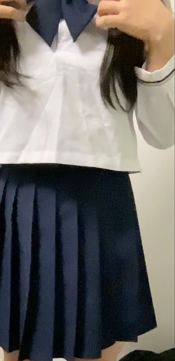 コスプレ 中学 セーラー服上下 制服 夏物