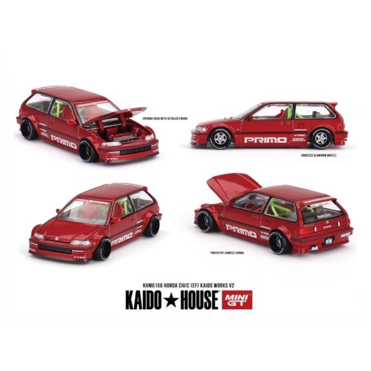 1/64 KAIDO シビック 2種セット mini gt (Y121) 1/64 KAIDO シビック 2種セット mini gt (Y121)｜Yahoo!フリマ
