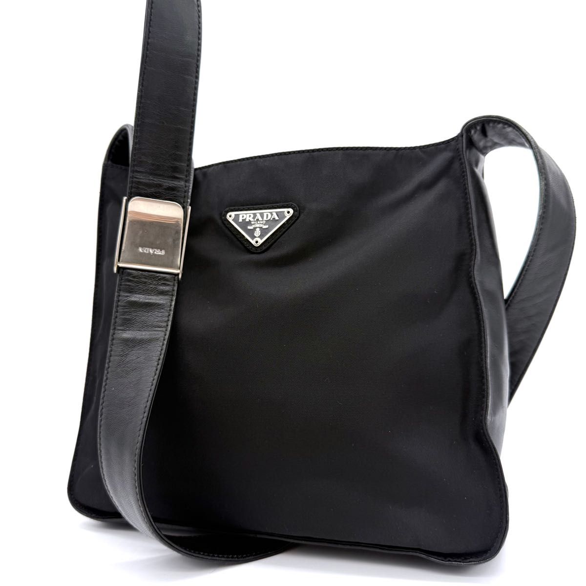 プラダ レザー ナイロン ショルダーバッグ B4590 入手困難】PRADA プラダ 90s archive 2way bag ワンショルダー
