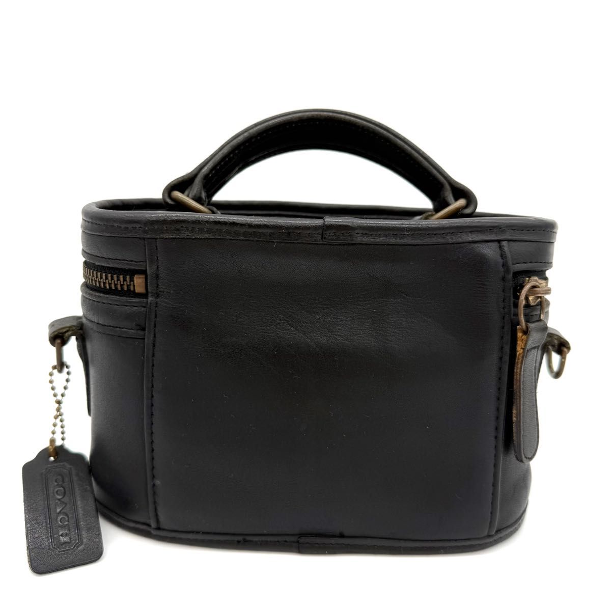 【激レア/美品◎】ヴィンテージコーチ オールド ヴァニティ ハンドバッグ USA 激レア OLD COACH オールドコーチ 2way バニティバッグ