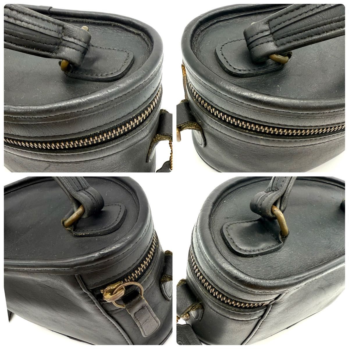 【激レア/美品◎】ヴィンテージコーチ オールド ヴァニティ ハンドバッグ USA 激レア OLD COACH オールドコーチ 2way バニティバッグ