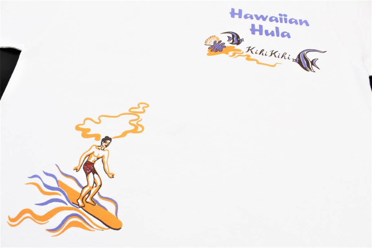 YTS84東洋XSハワイアン フラ キヒキヒHawaiian HulaフラガールKihi Kihi半袖TシャツUSA製SUN SURFサンサーフ_画像3