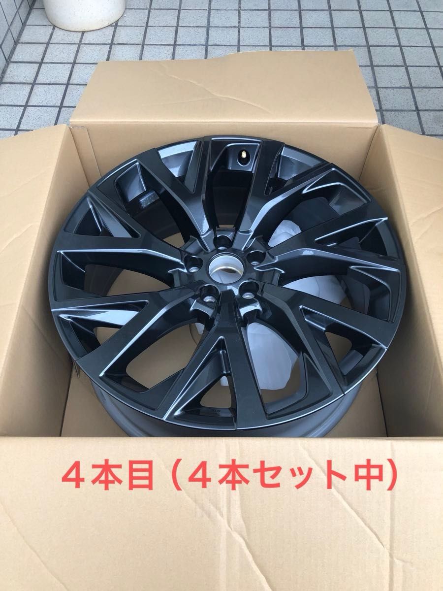 クラウンエステート ホイール4本 新車外し 21インチ! 95 【4本目】新型クラウンエステートZ 純正21インチホイール 4本