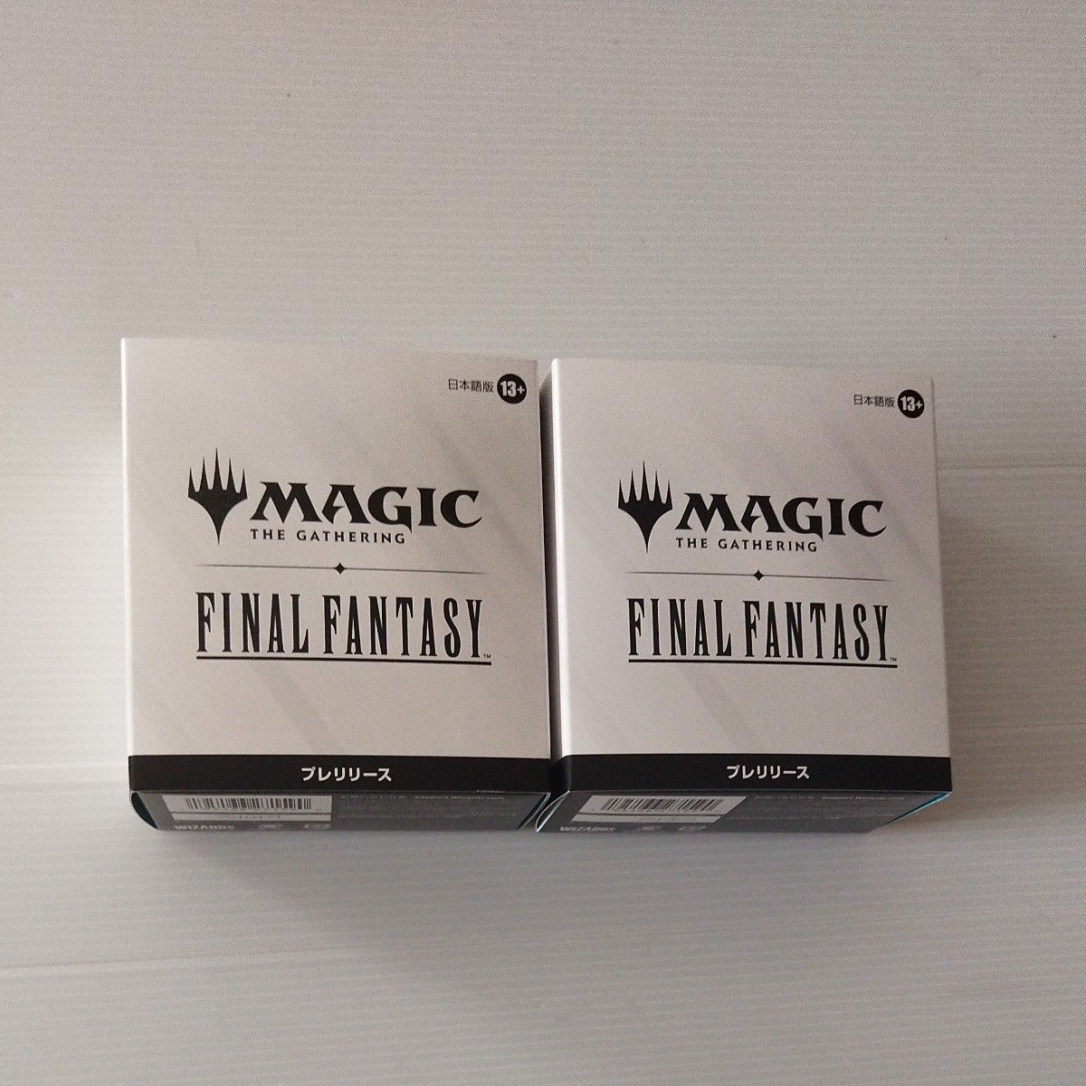 MTG ファイナルファンタジー プレリリースキット 2箱セット 未開封 未開封 MTG FINAL FANTASYプレリリースキット 2個セット|Yahoo