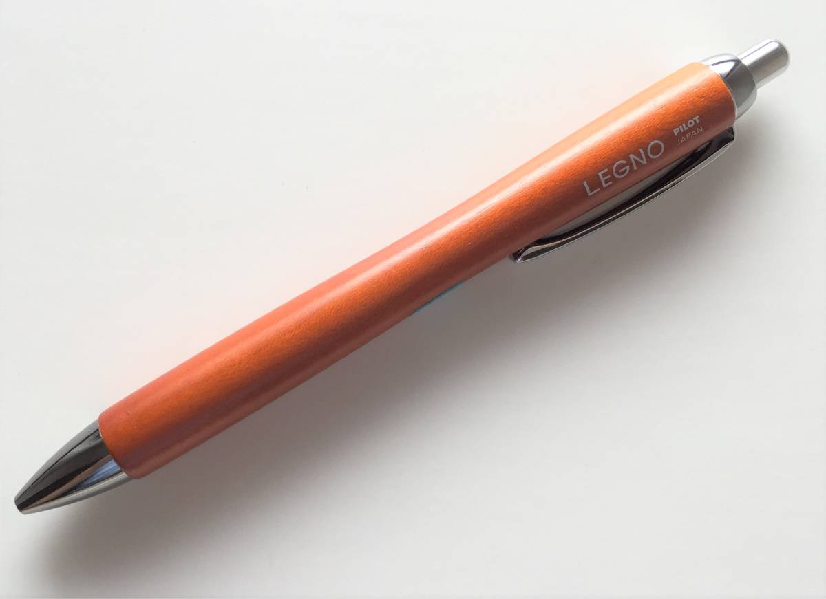 新品未使用 パイロット レグノ 油性 ボールペン/PILOT LEGNO Oil-Based Ball Point Pen/Z-CR-D 茶色ブラウン/ケース・説明書付き/送料300円_画像2