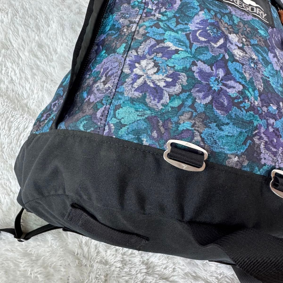 【希少】グレゴリー DAYPACK ロイヤルタペストリー 花柄 USA製 GREGORY グレゴリー リュック バックパック 花柄 ロイヤル
