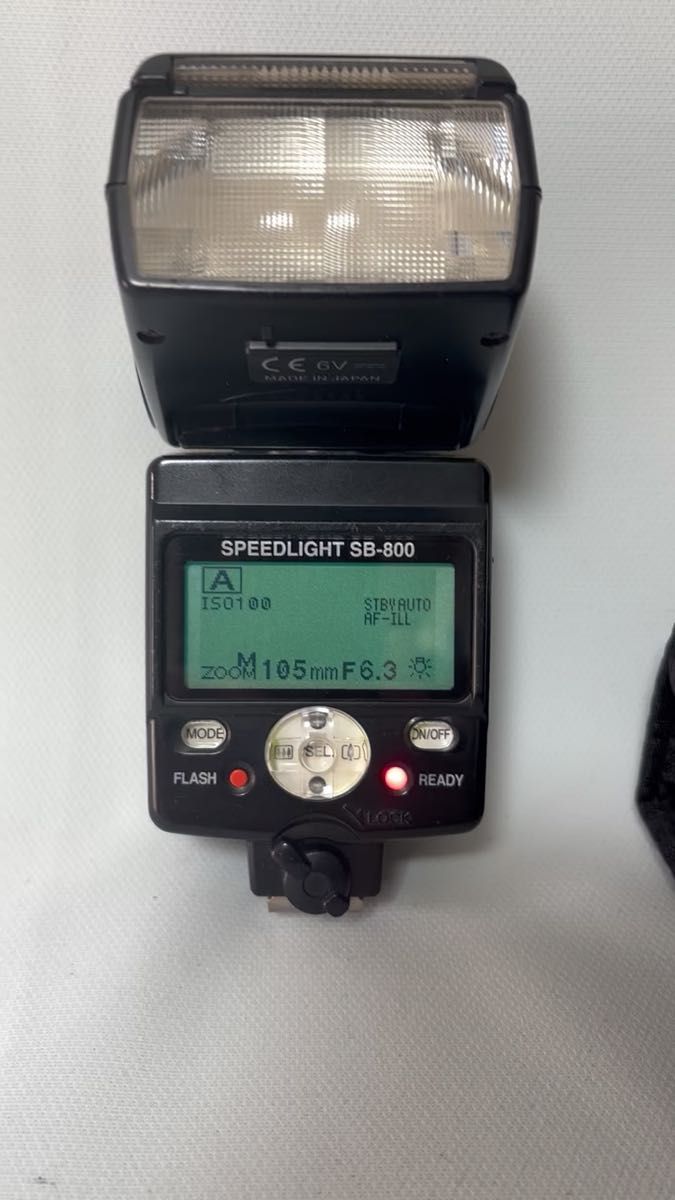 値下げ!25-032A【動作・美品】ニコン Nikon SPEEDLIGHT SB-800+専用ケース