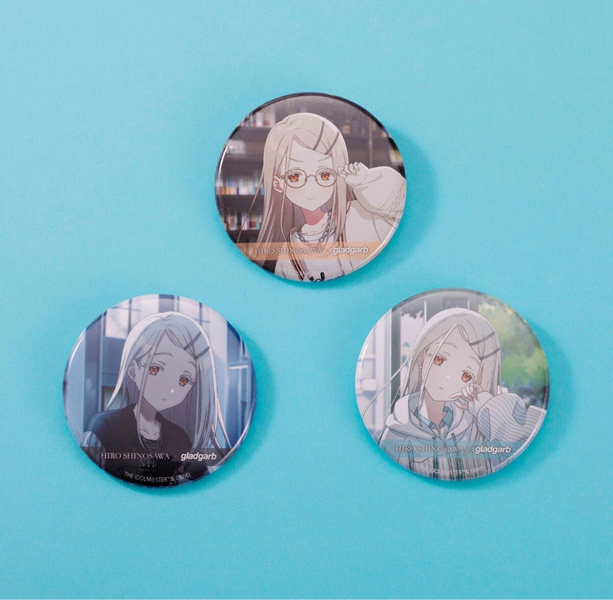 ま*ど様 篠澤広 エキスポ 缶バッジ A4痛バ分 学園アイドルマスター×gladgarb 篠澤 広 缶バッジセット(全1種