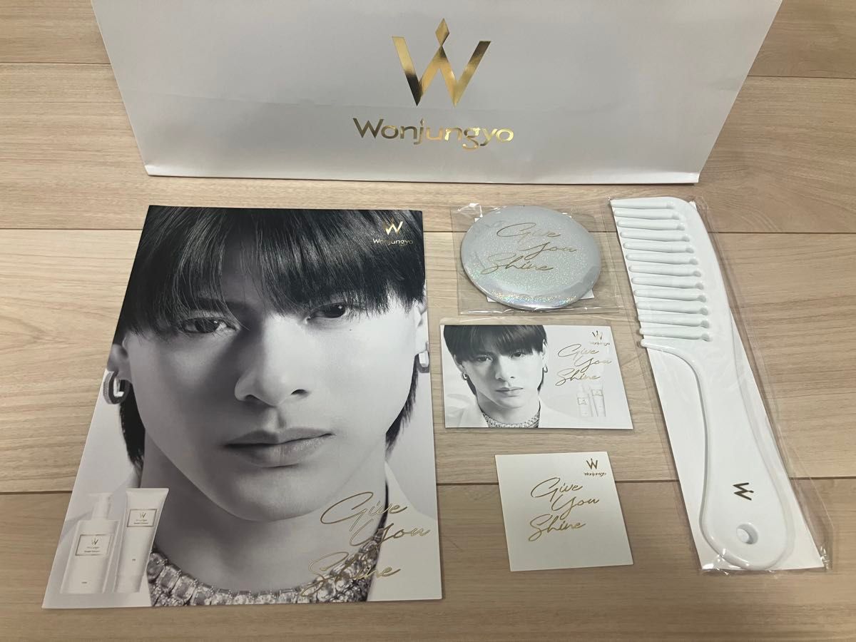 ウォンジョンヨ ヘア 日本橋 ポップアップ 限定ノベルティ 5点セット ウォンジョンヨ wonjongyo 日本橋ポップアップ ノベルティ 5点