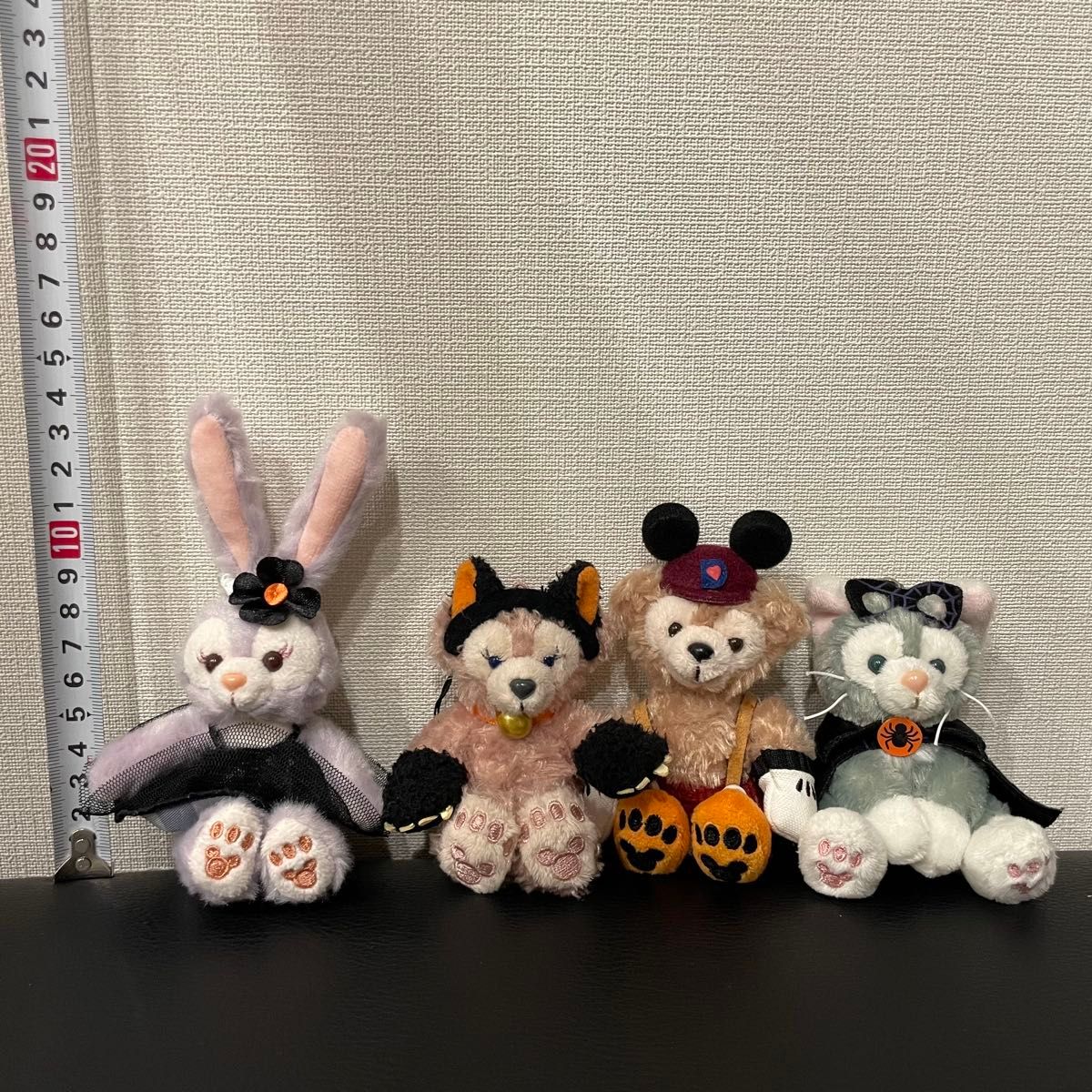 TDS ハロウィン ストラップ 4匹セット ダッフィー シェリーメイ