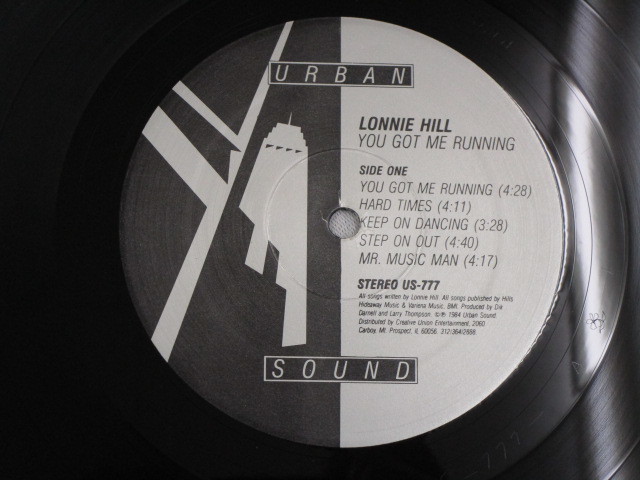 【SOUL LP】LONNIE HILL / YOU GOT ME RUNNING_画像3