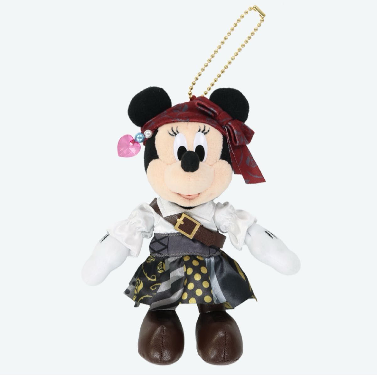 ディズニー パイレーツ ぬいぐるみバッジセット 2025 ミッキー ミニー ディズニー パイレーツ ぬいぐるみバッジ ミニー