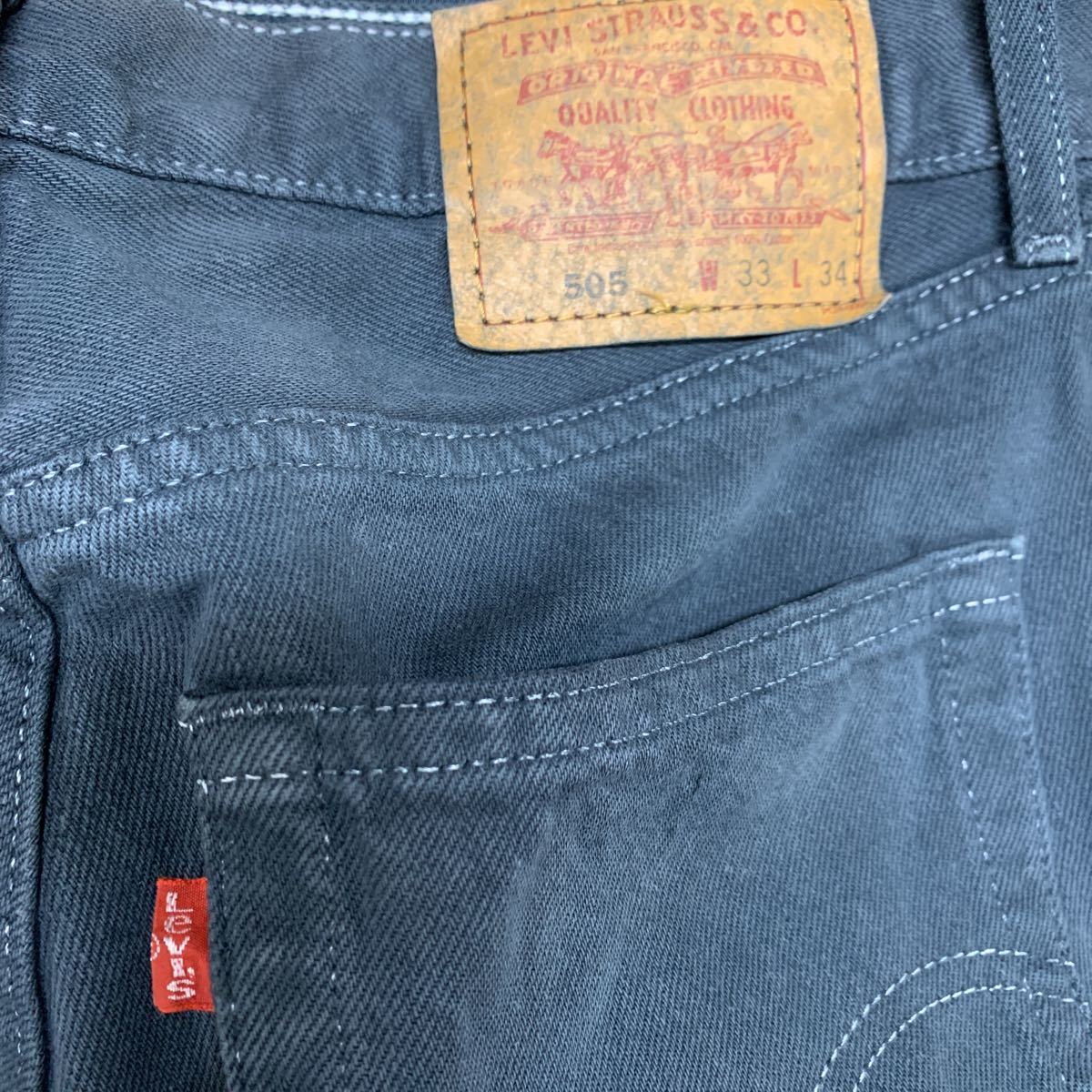 ヤフオク リーバイス 505 カラー デニム パンツ W33インチ ヤフオク リーバイス 505 カラー デニム パンツ W33インチ