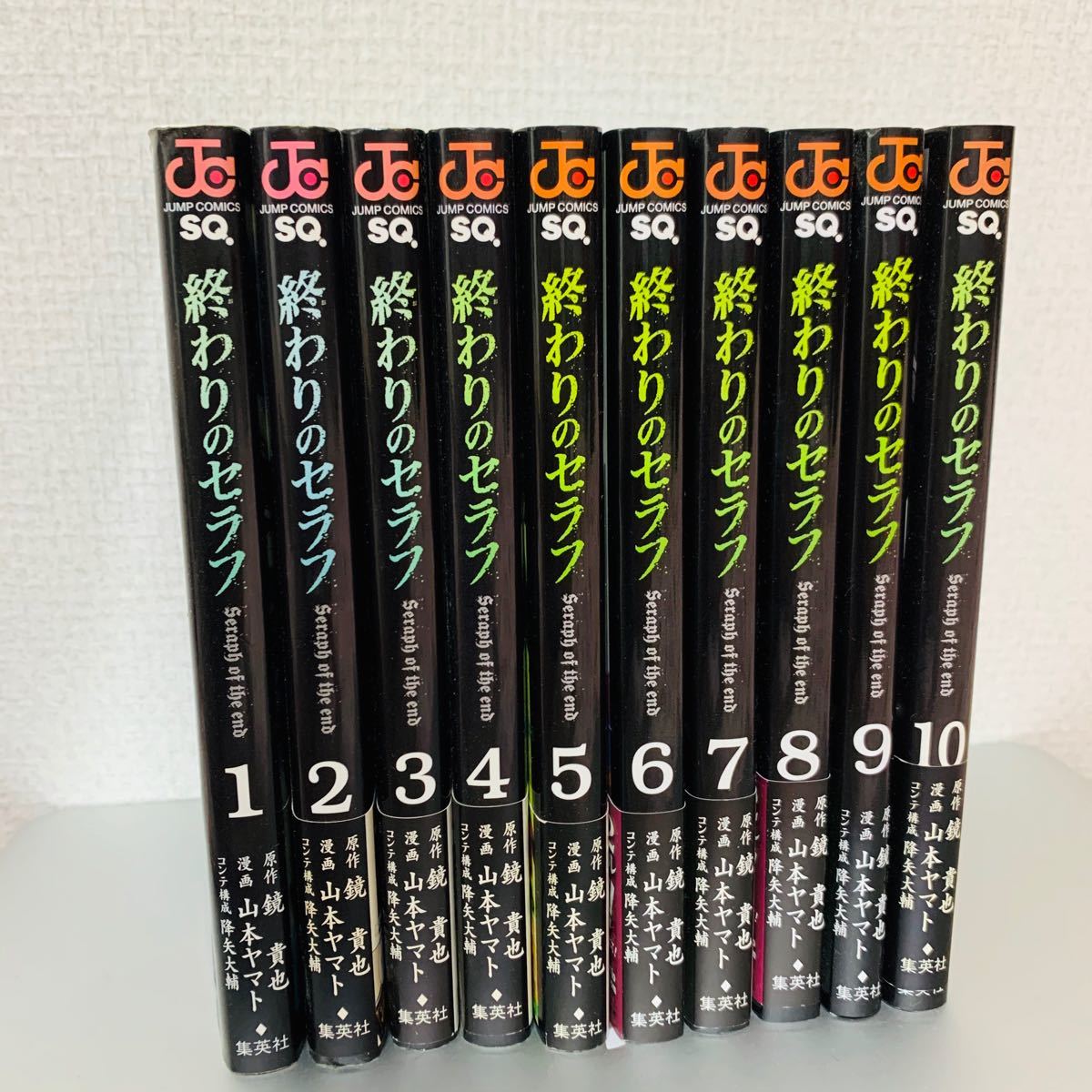 Paypayフリマ 漫画 終わりのセラフ 1 10巻 10冊セット Paypayフリマ 漫画 終わりのセラフ 1 10巻 10冊セット