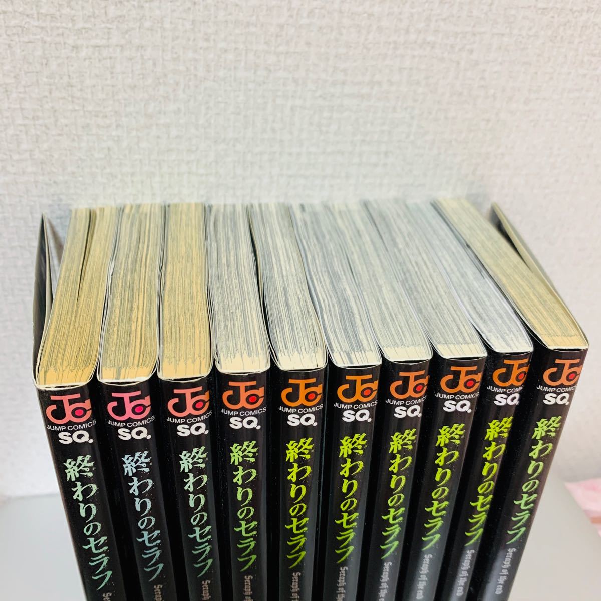 Paypayフリマ 漫画 終わりのセラフ 1 10巻 10冊セット Paypayフリマ 漫画 終わりのセラフ 1 10巻 10冊セット
