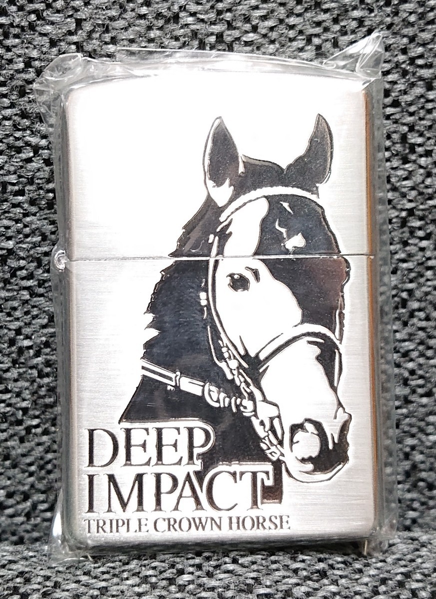 【希少】ディープインパクト 三冠達成記念ZIPPO