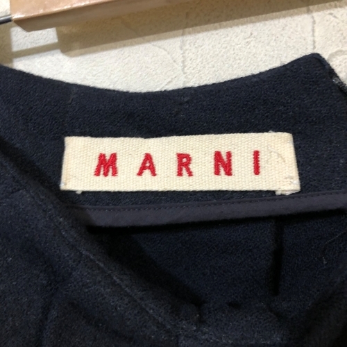 MARNI　マルニ　タックウールスカート　40_画像3