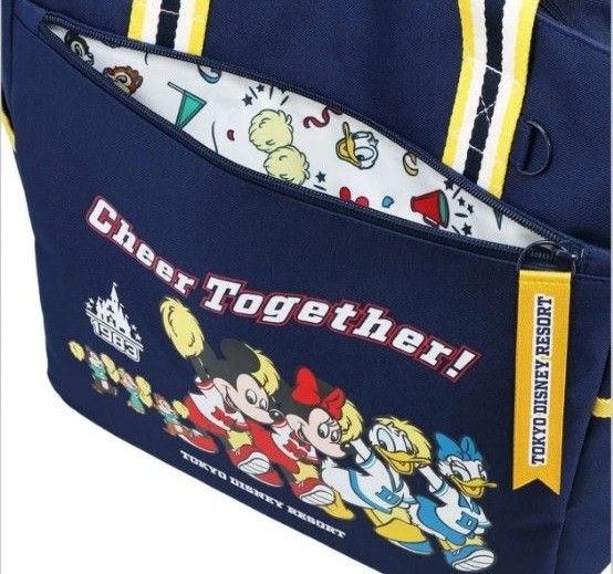 Cheer Together ミッキーと仲間たちのトートバッグ TDR TDR ミッキーマウスと仲間たち トートバッグ Cheer Together