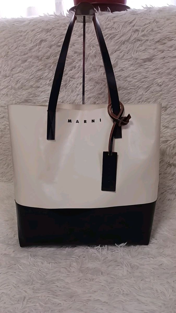 MARNI ★ Marni Market ナチュラルファイバー トートバッグ 美品 マルニ MARNI MARKET FIQUE フィケ ナチュラルファイバー
